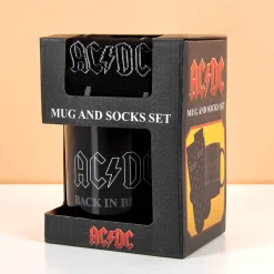 AC/DC mok en sokken cadeauset