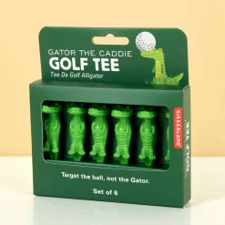 Alligator golftees (set van 6)