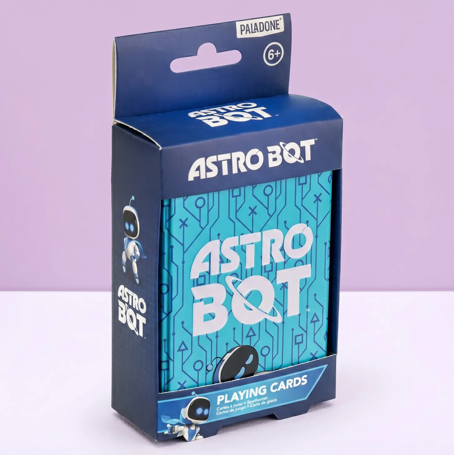 Astro Bot kaartspel in blikje