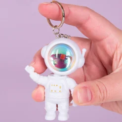 Astronaut sleutelhanger met lampje