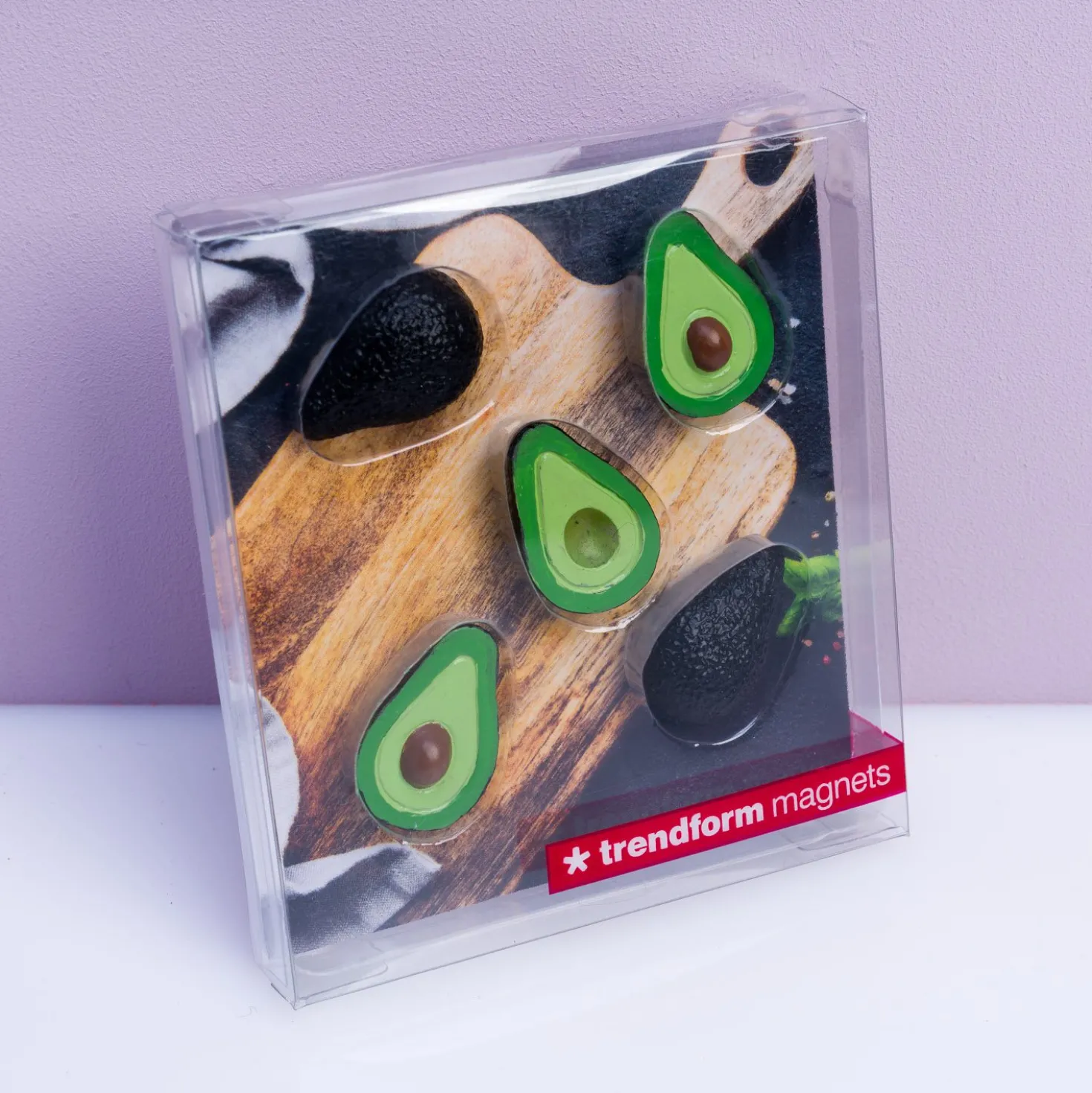 Avocado magneten (set van 5)