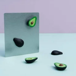 Avocado magneten (set van 5)