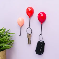 Ballon sleutelhaakjes (set van 3)