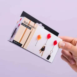 Ballon sleutelhaakjes (set van 3)
