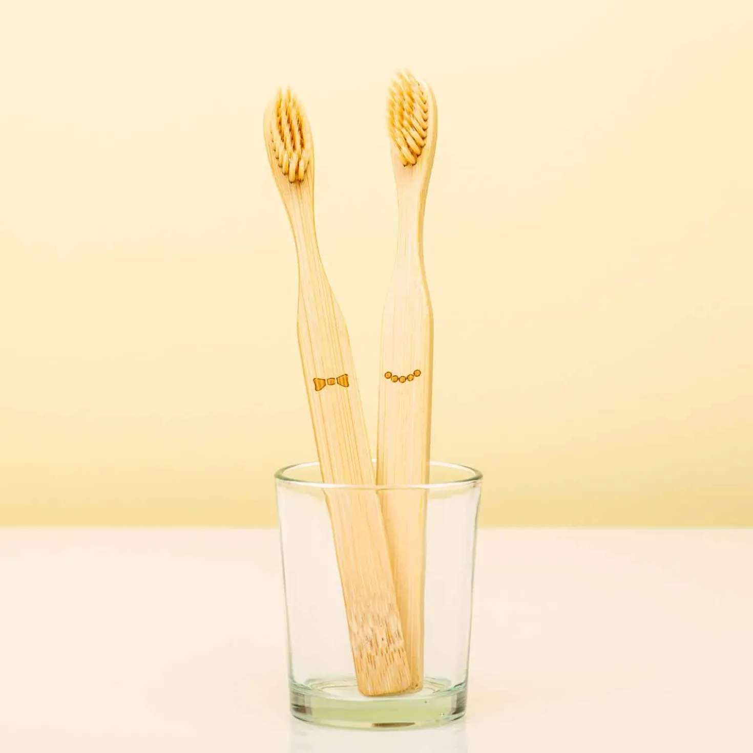 Bamboe tandenborstels (set van 2)