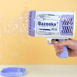 Bazooka bellenblaaspistool met ledverlichting