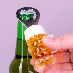 Bierglas flesopener met magneet