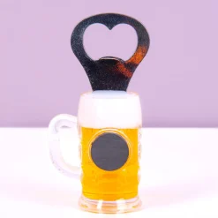 Bierglas flesopener met magneet