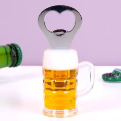 Bierglas flesopener met magneet