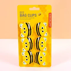 Bijen bag clips (set van 6)