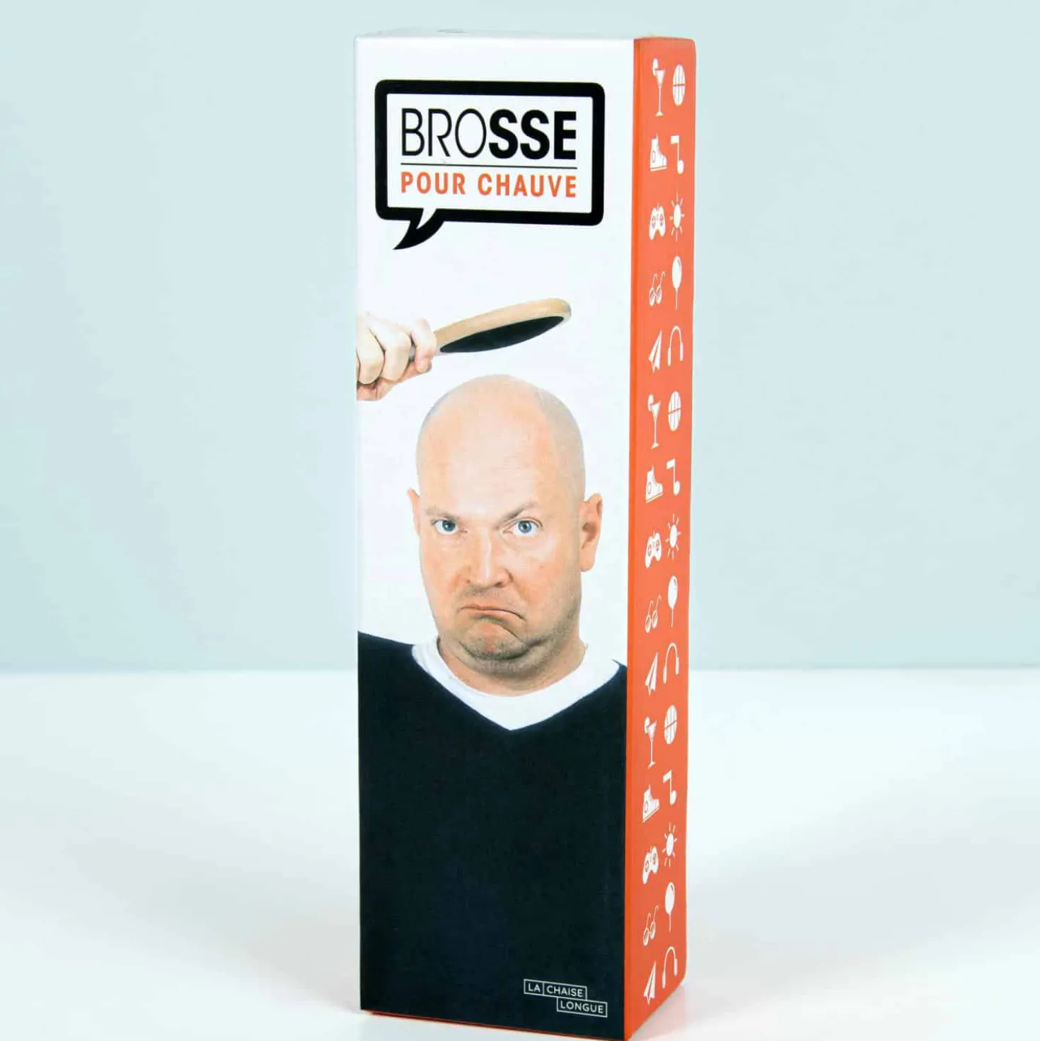 Borstel voor kale mannen