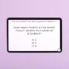 Brain Training While You Poo kaarten