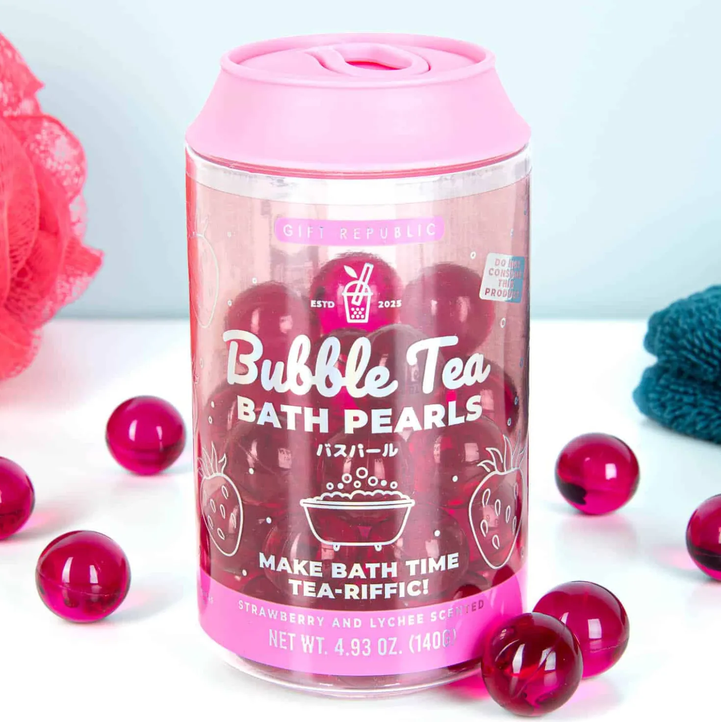 Bubble tea badparels