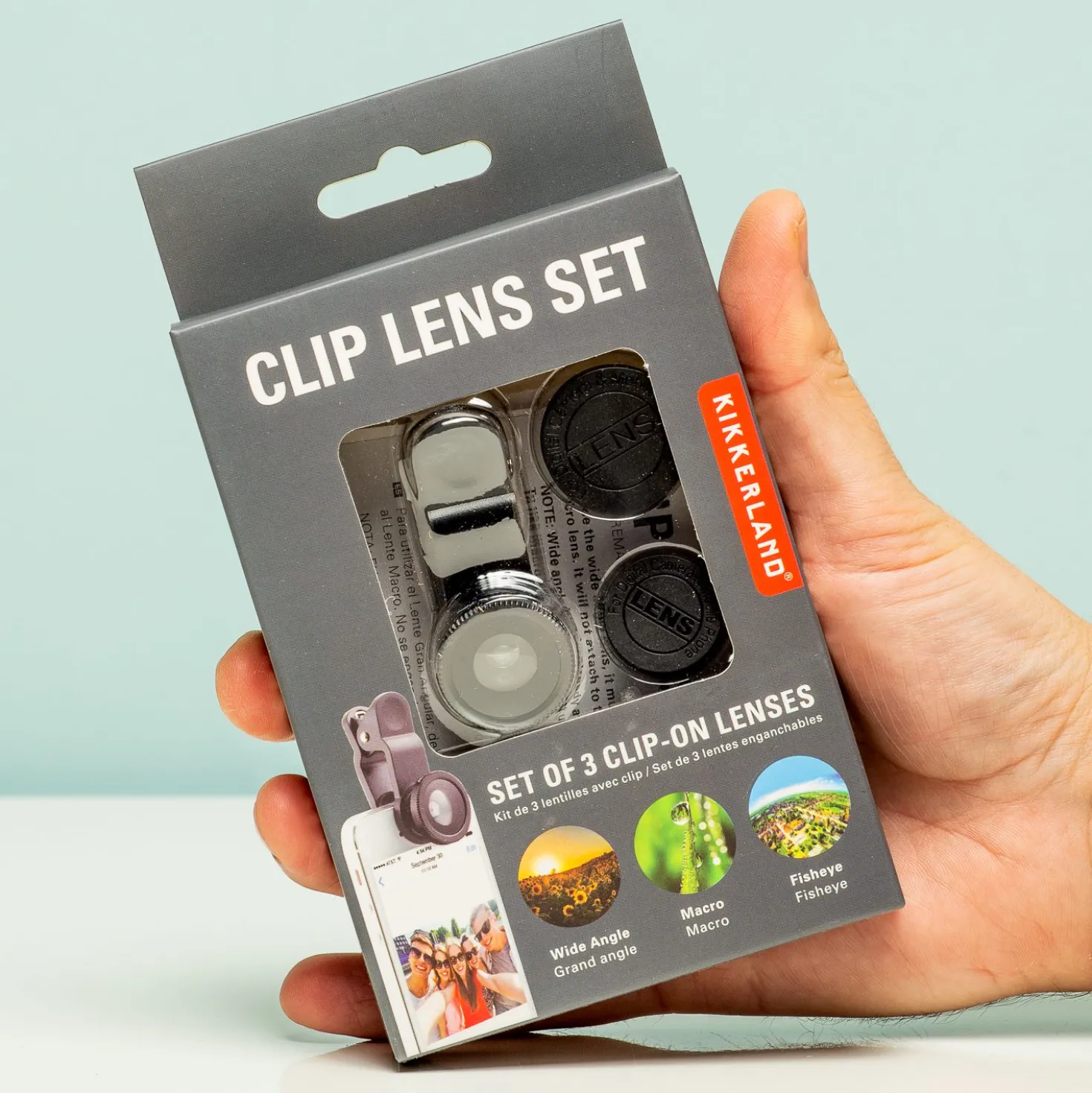 Cameralens voor smartphone (set van 3)