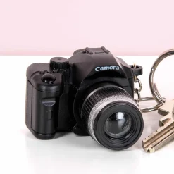 Camera sleutelhanger met geluid en licht