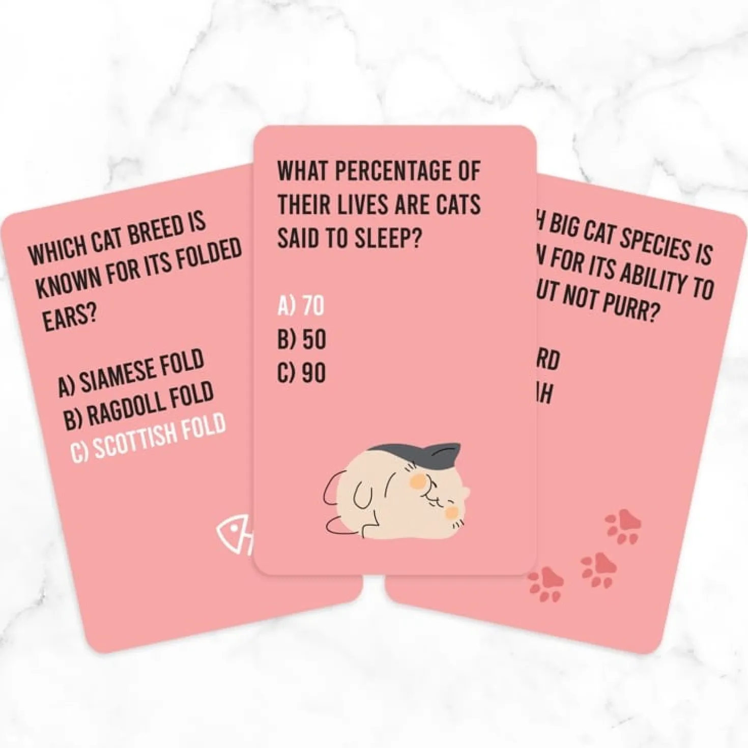 Cat Quiz kaarten