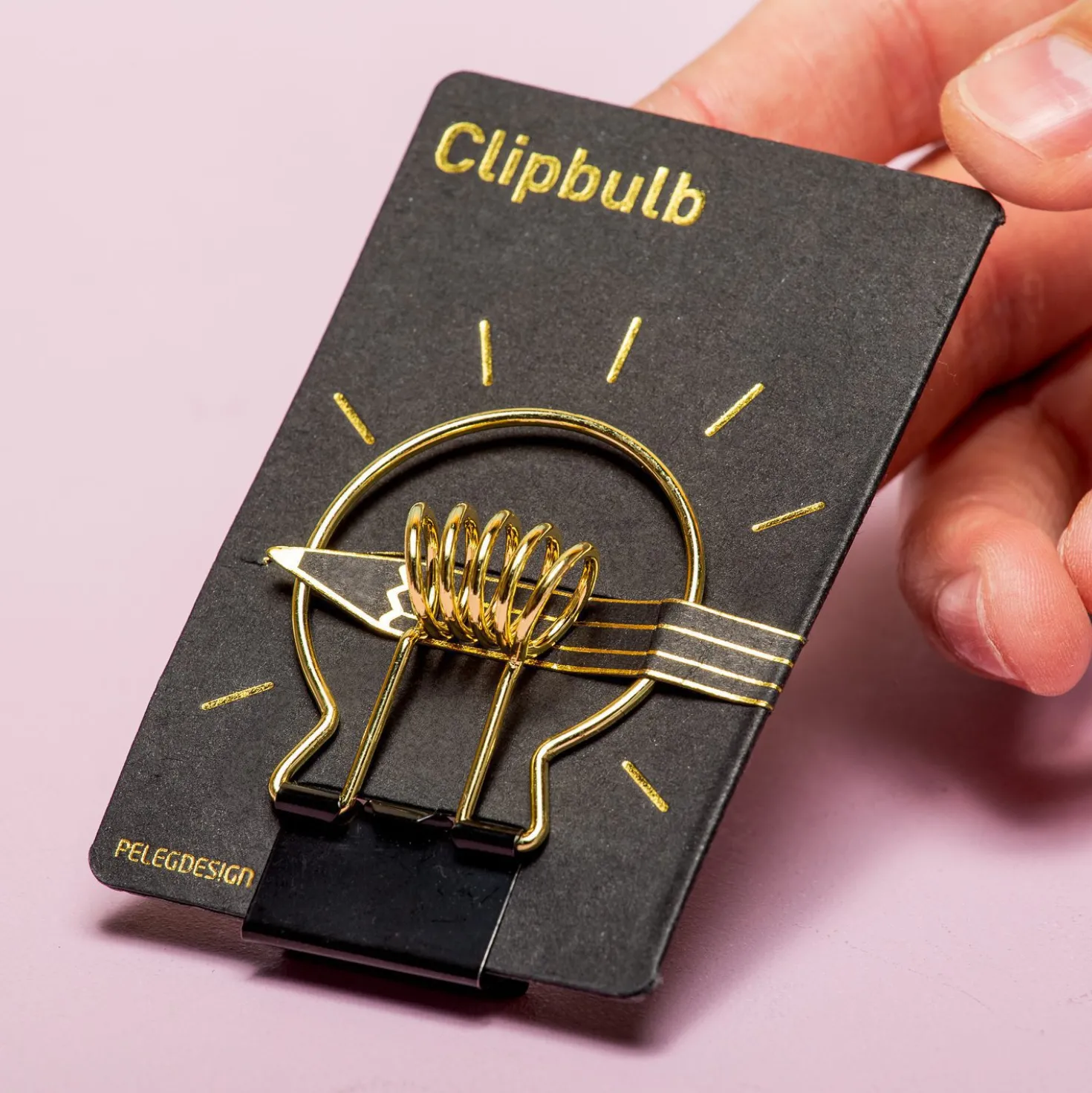 Clipbulb potloodhouder