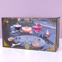Cocktailkaarsen (set van 3)