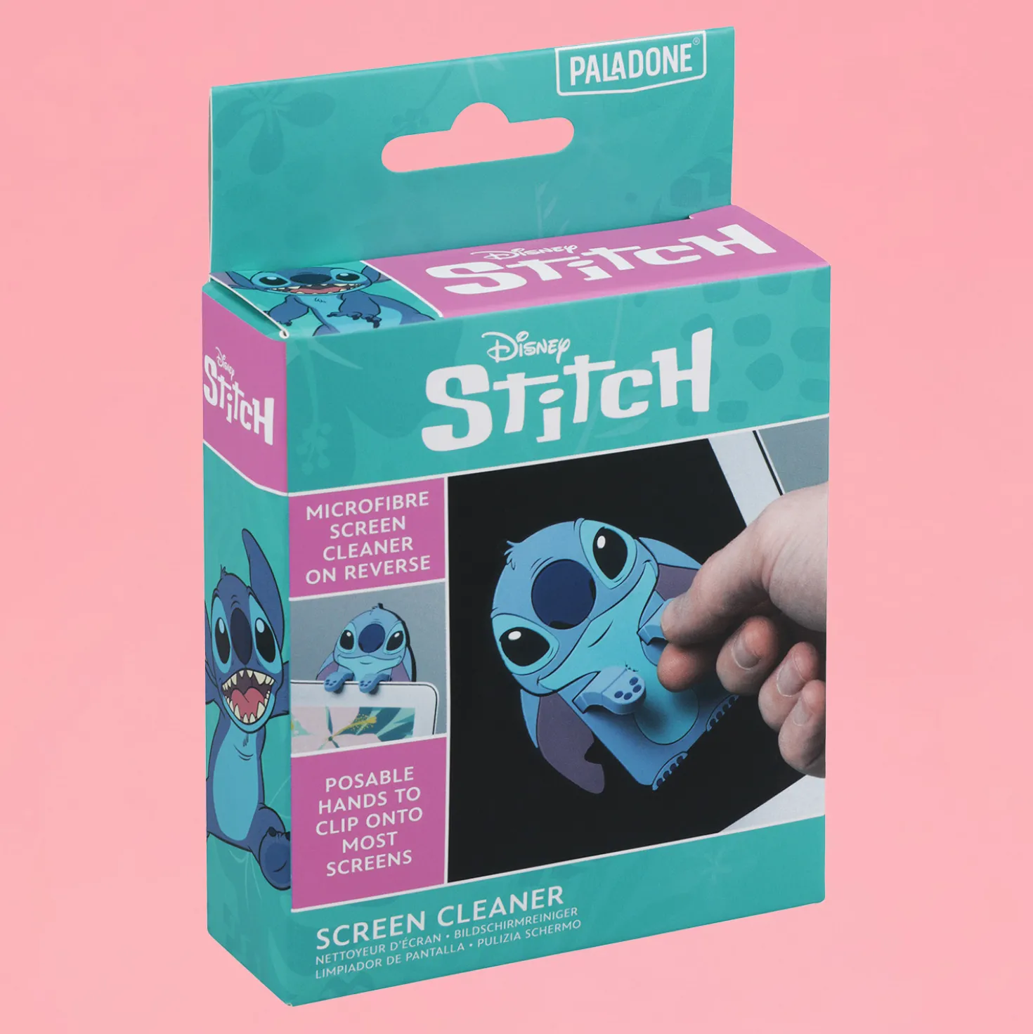 Disney Stitch beeldschermreiniger met clip