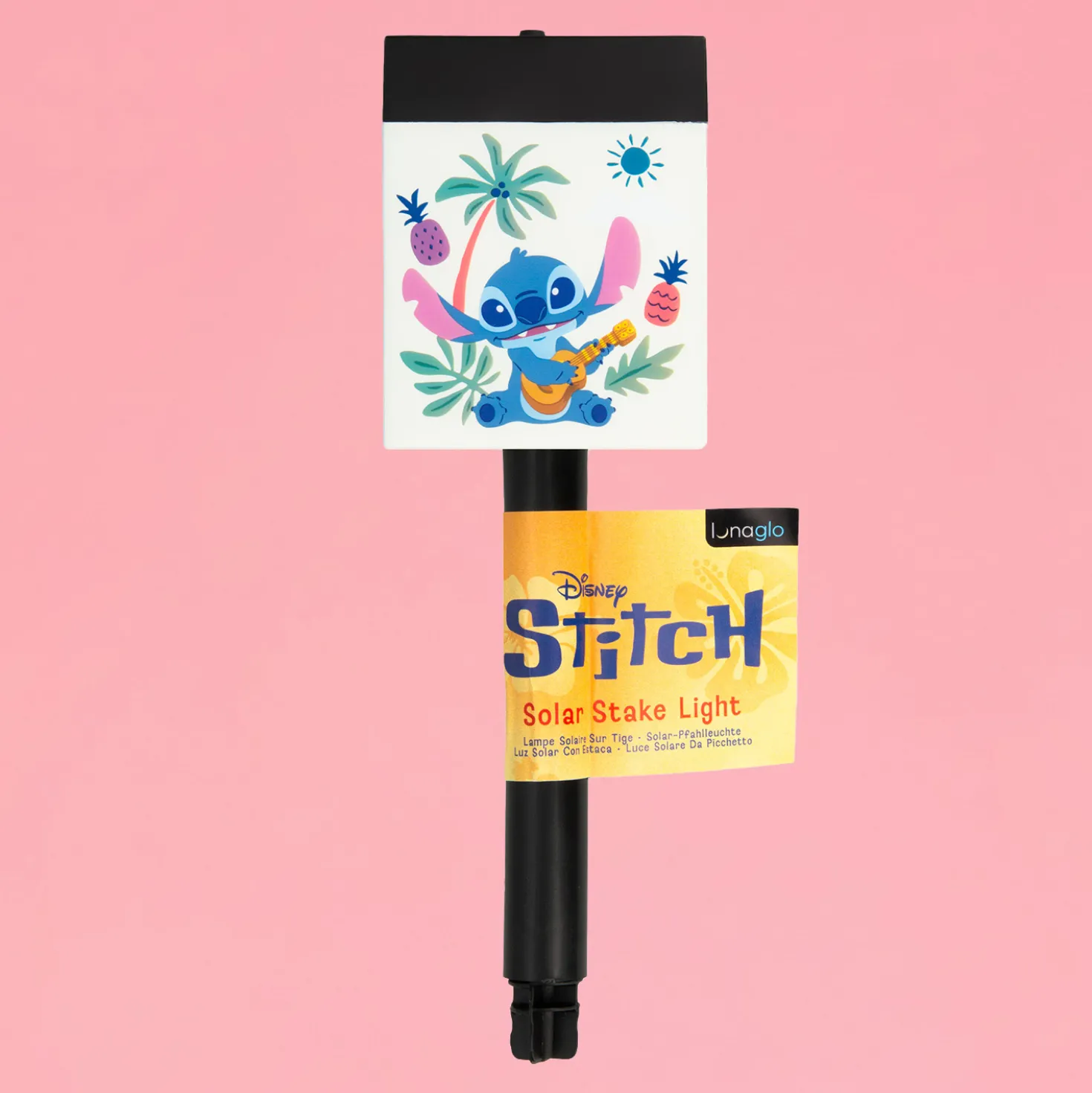 Disney Stitch tuinlamp op zonne-energie