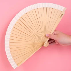 DIY houten waaier