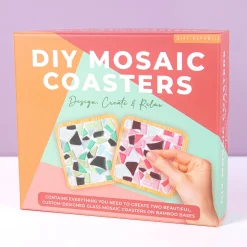 DIY mozaïek onderzetters (set van 2)
