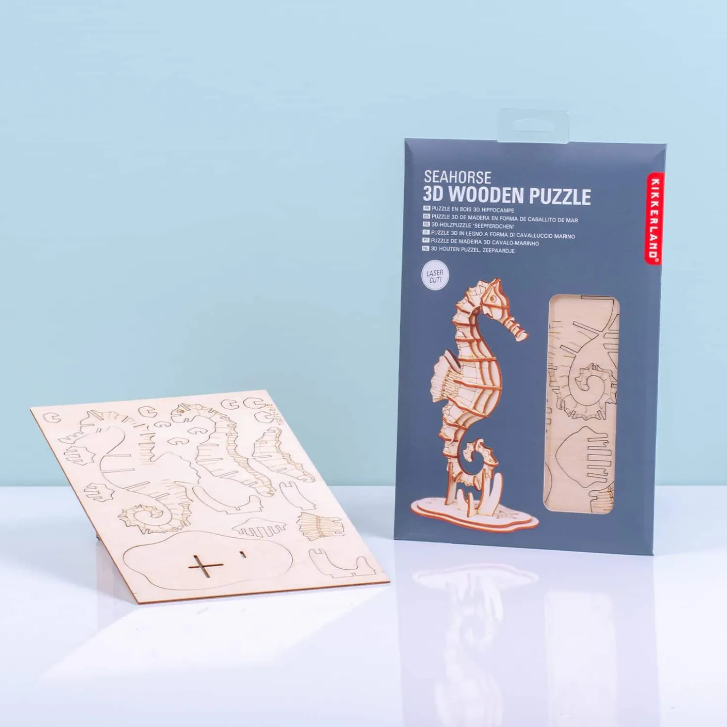 3D Puzzel Van Hout