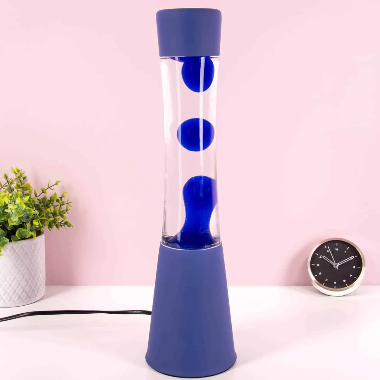 Effen matte lavalamp