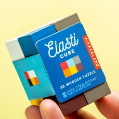 Elastische houten puzzel
