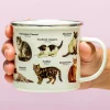 Emaille dierenmok – Katten