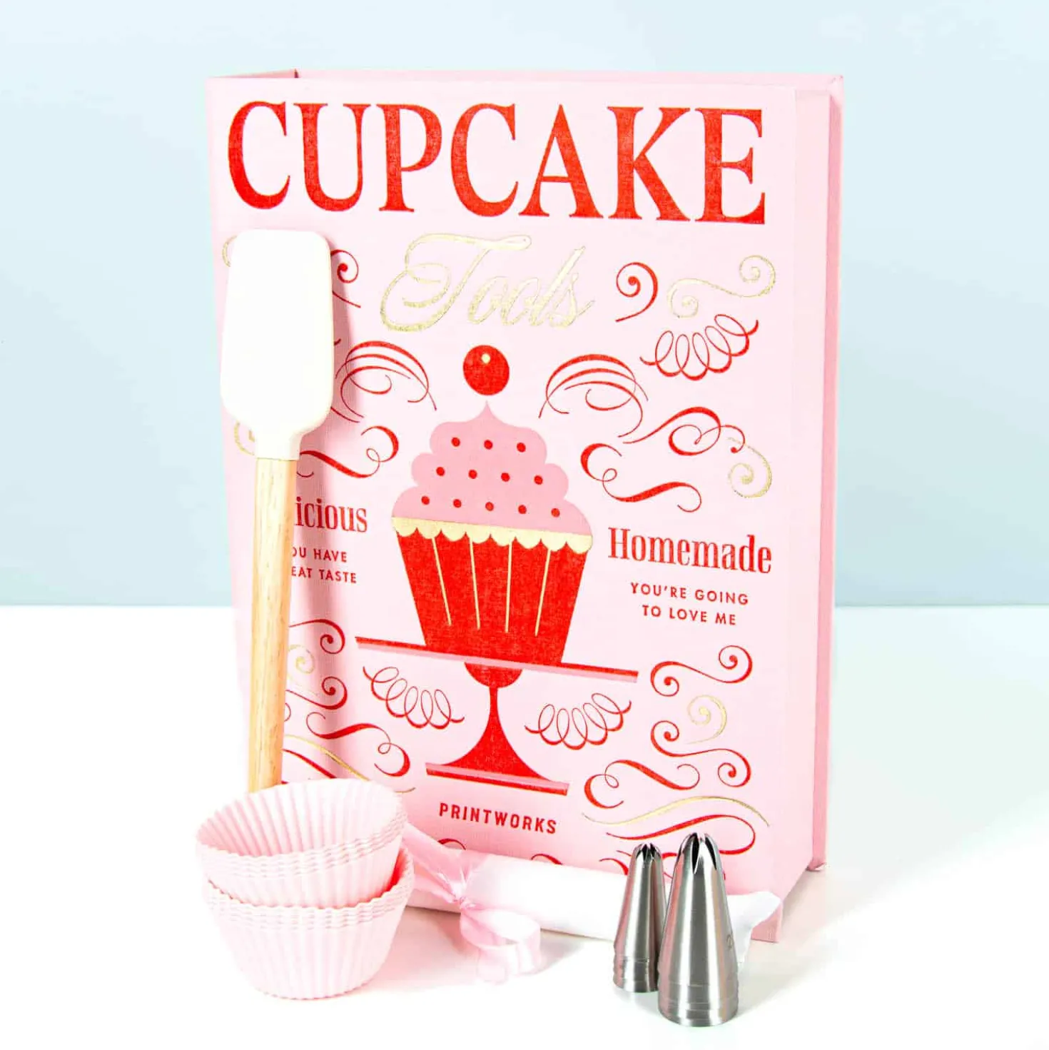 Essentials boek met cupcake tools