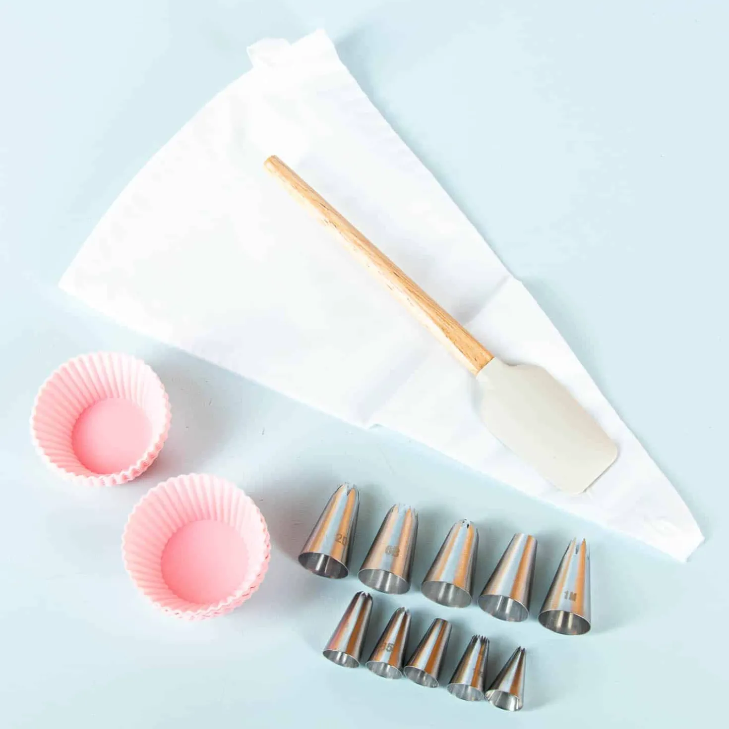 Essentials boek met cupcake tools