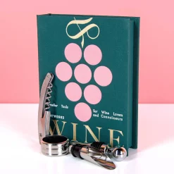 Essentials boek met wijn tools