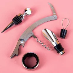 Essentials boek met wijn tools