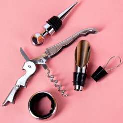 Essentials boek met wijn tools