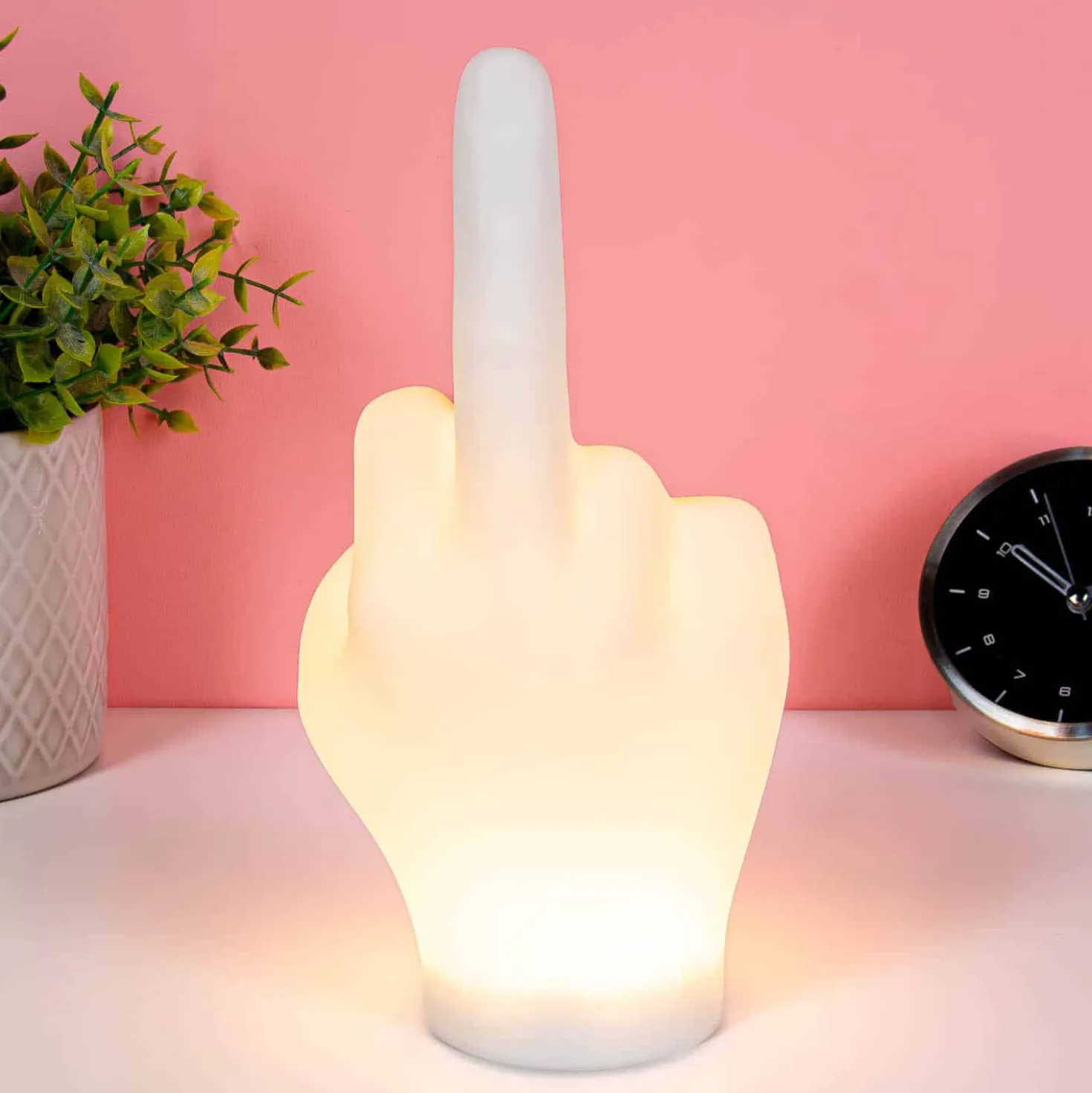 F*ck You middelvinger lamp