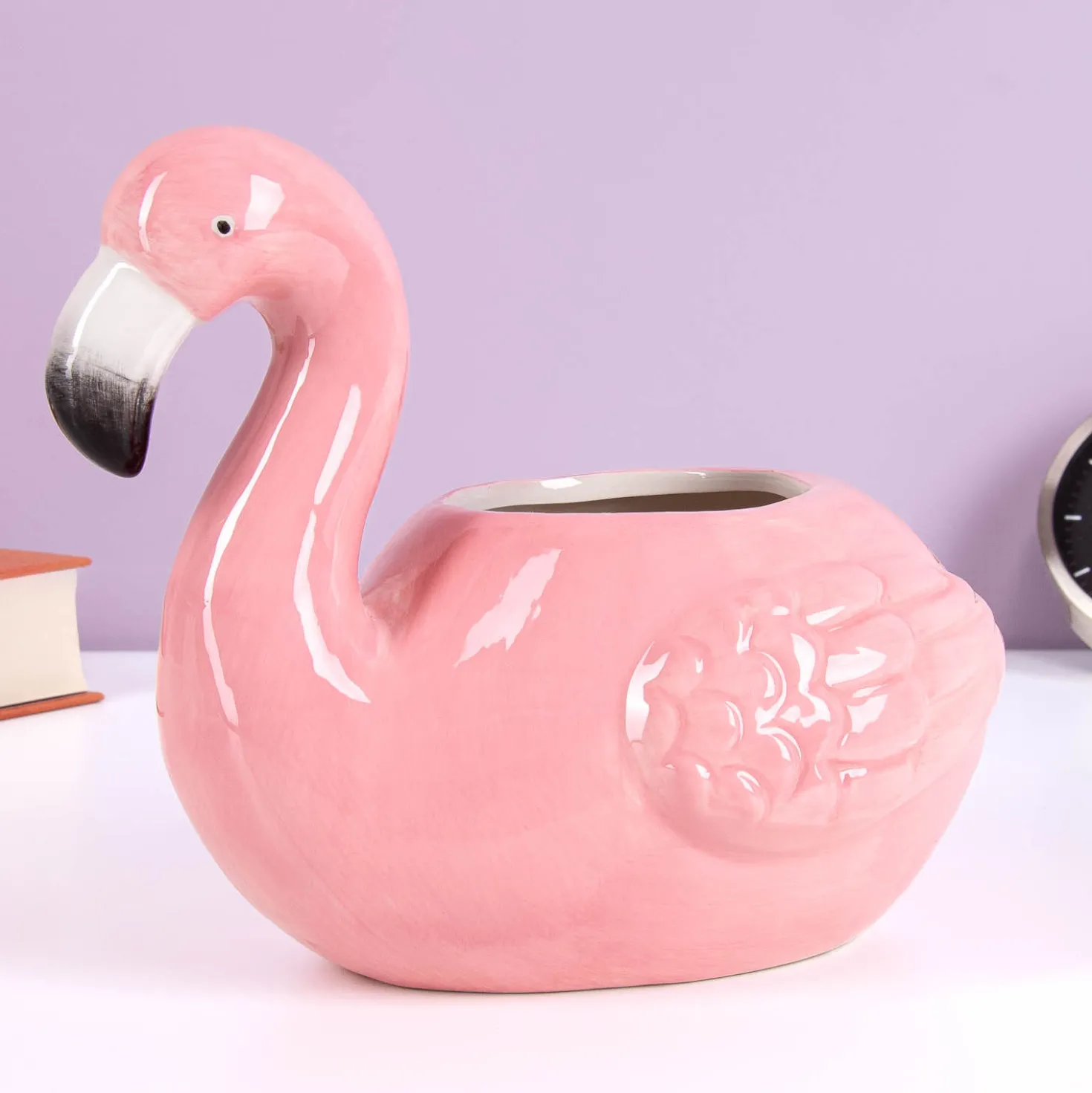 Flamingo bloempot