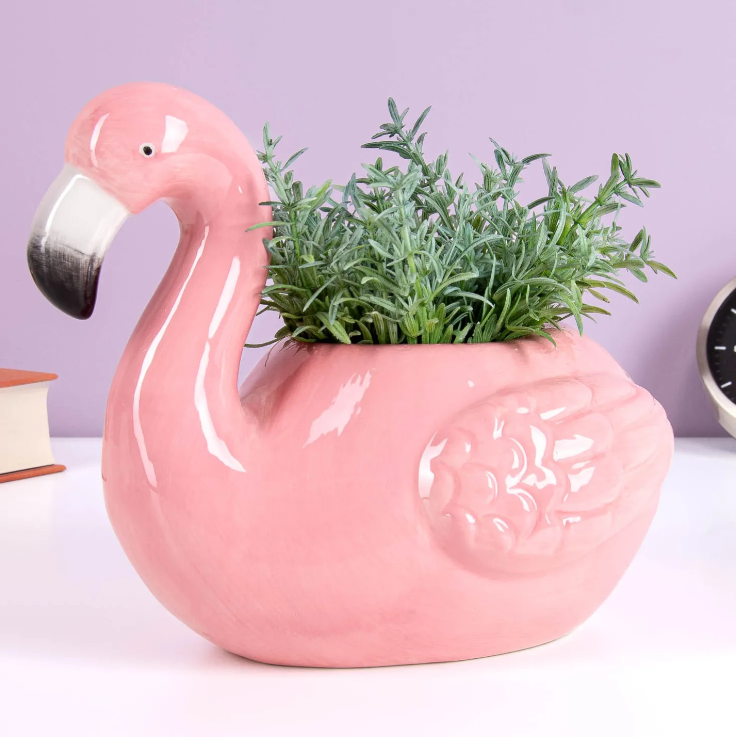 Flamingo bloempot