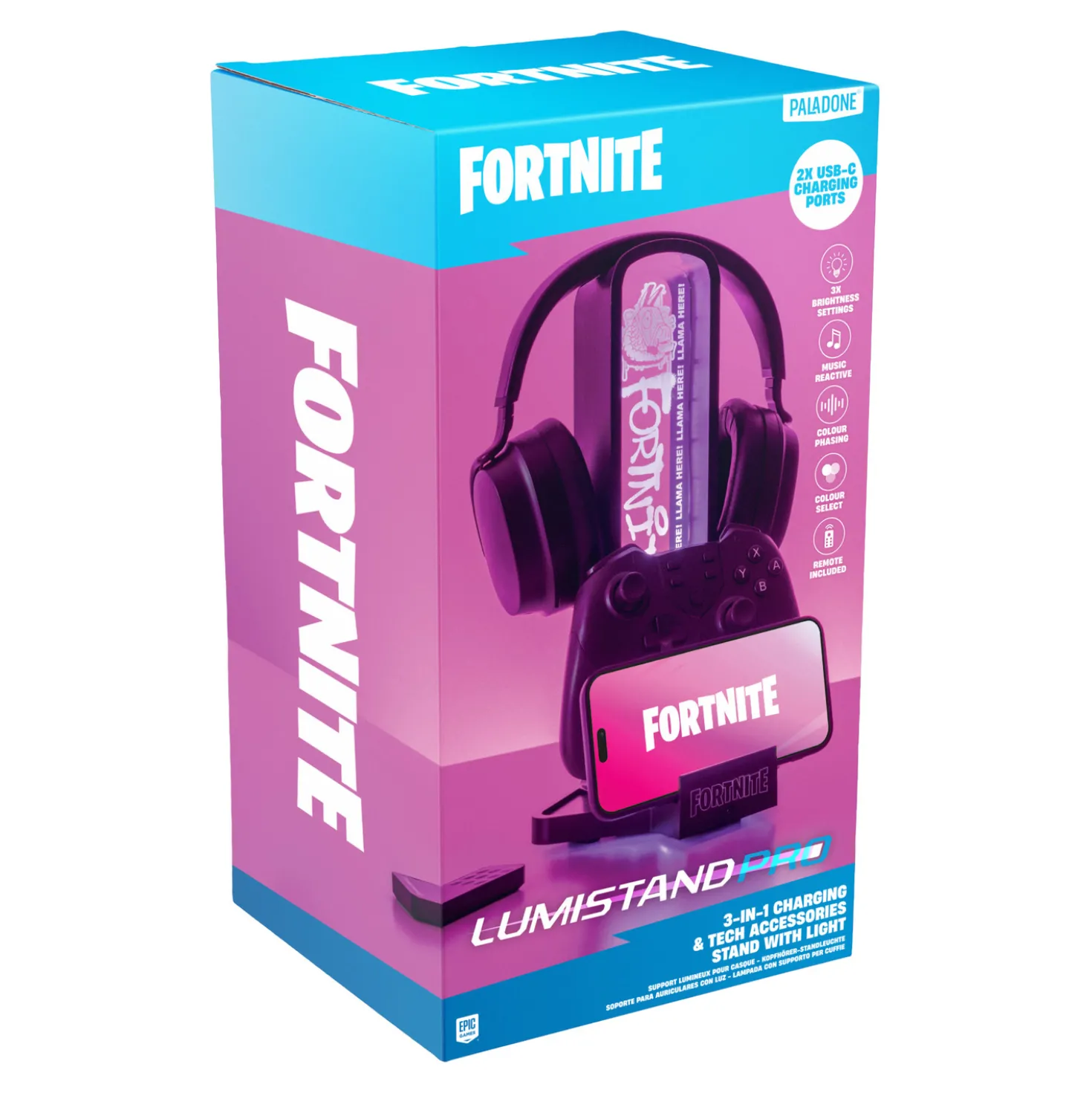 Fortnite Koptelefoonhouder met verlichting