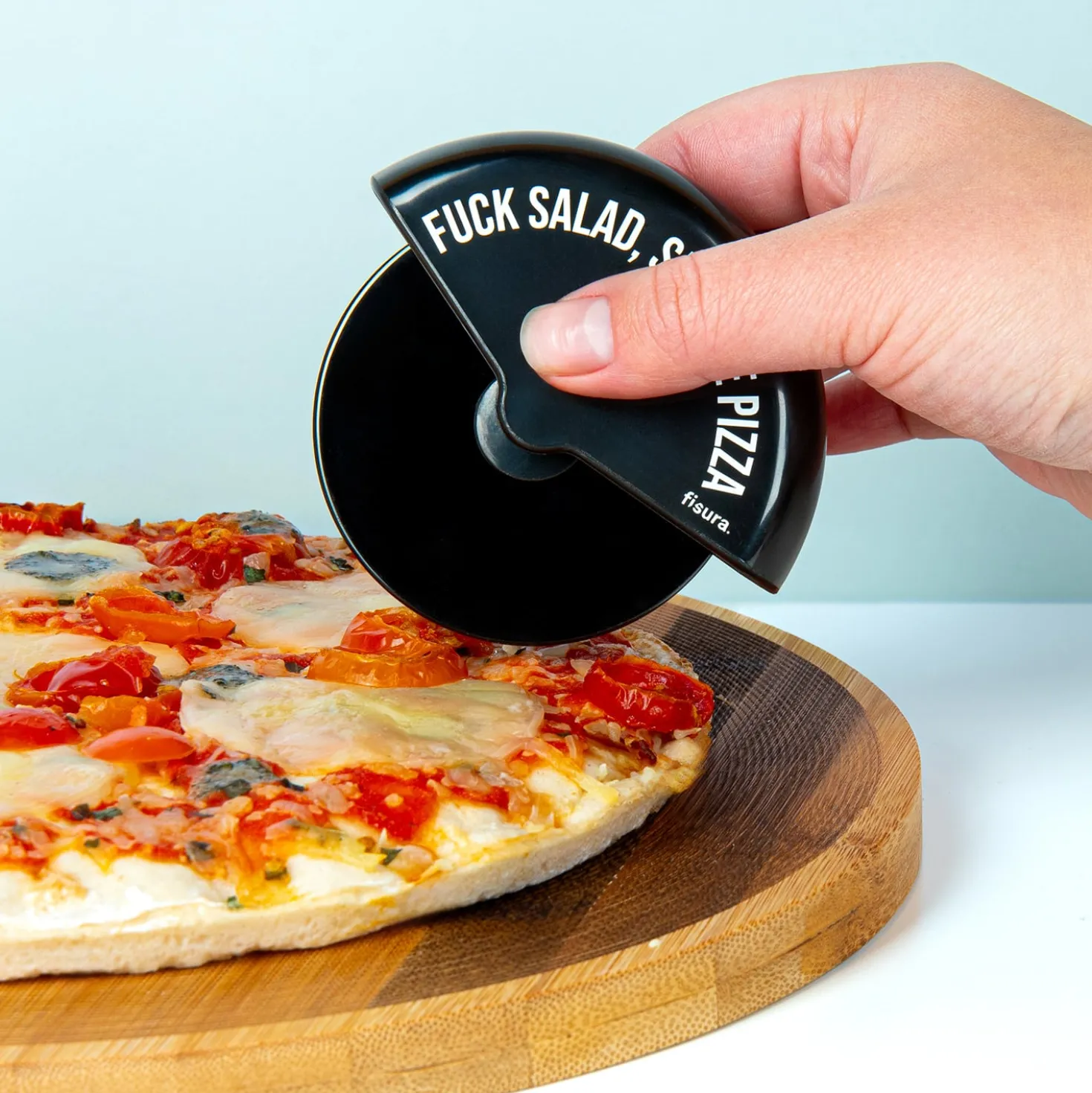 Fuck Salad pizzasnijder