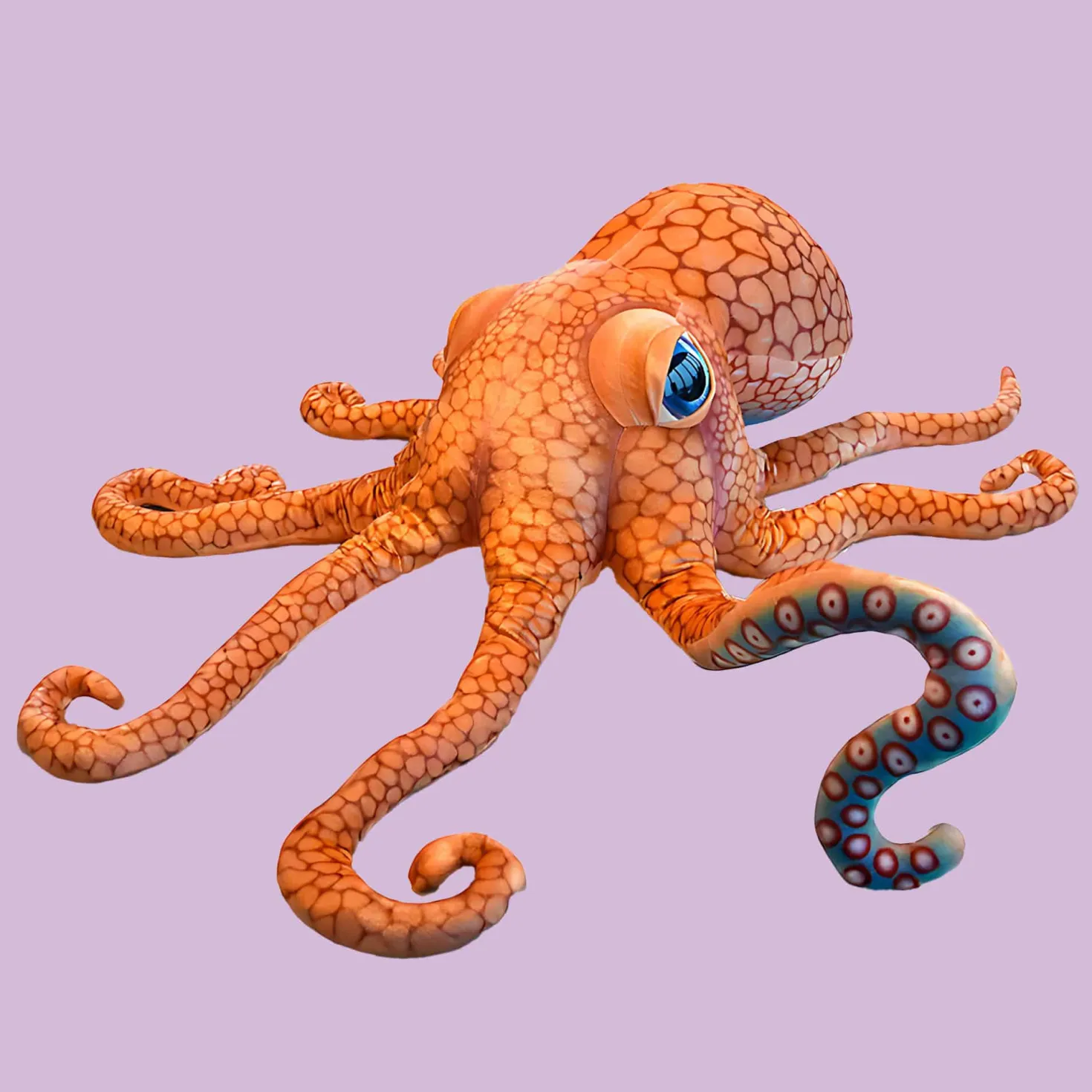 Gigantische octopus knuffel (150 cm)