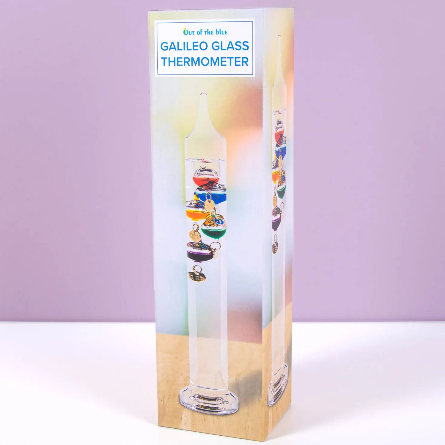 Glazen Galileo thermometer