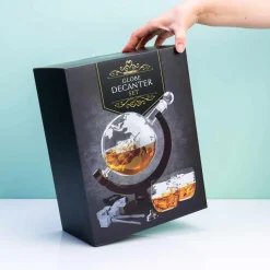 Globe decanteerset met glazen – Normaal