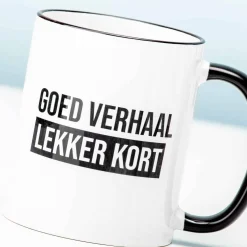 Goed verhaal mok