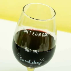 Good Day Bad Day wijnglas