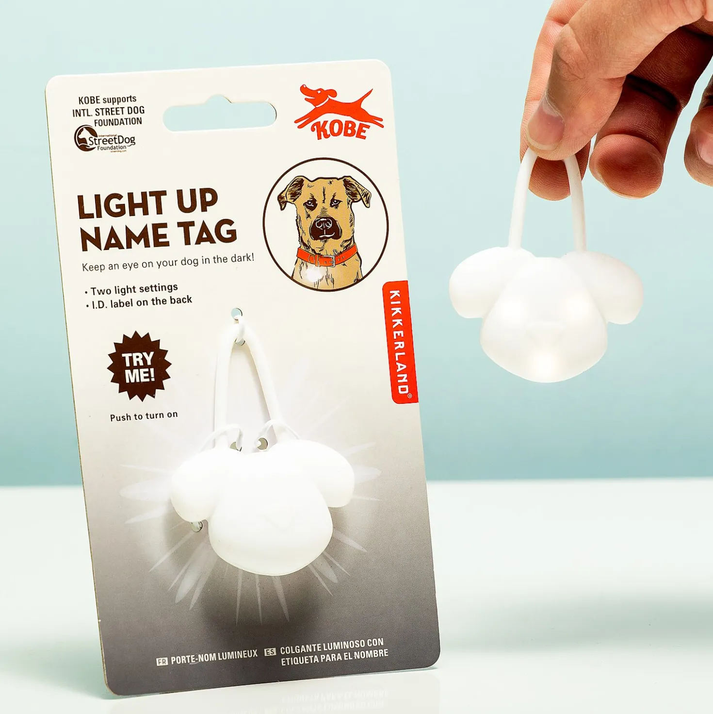 Halsband lampje