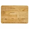 Houten borrelplank met vakjes