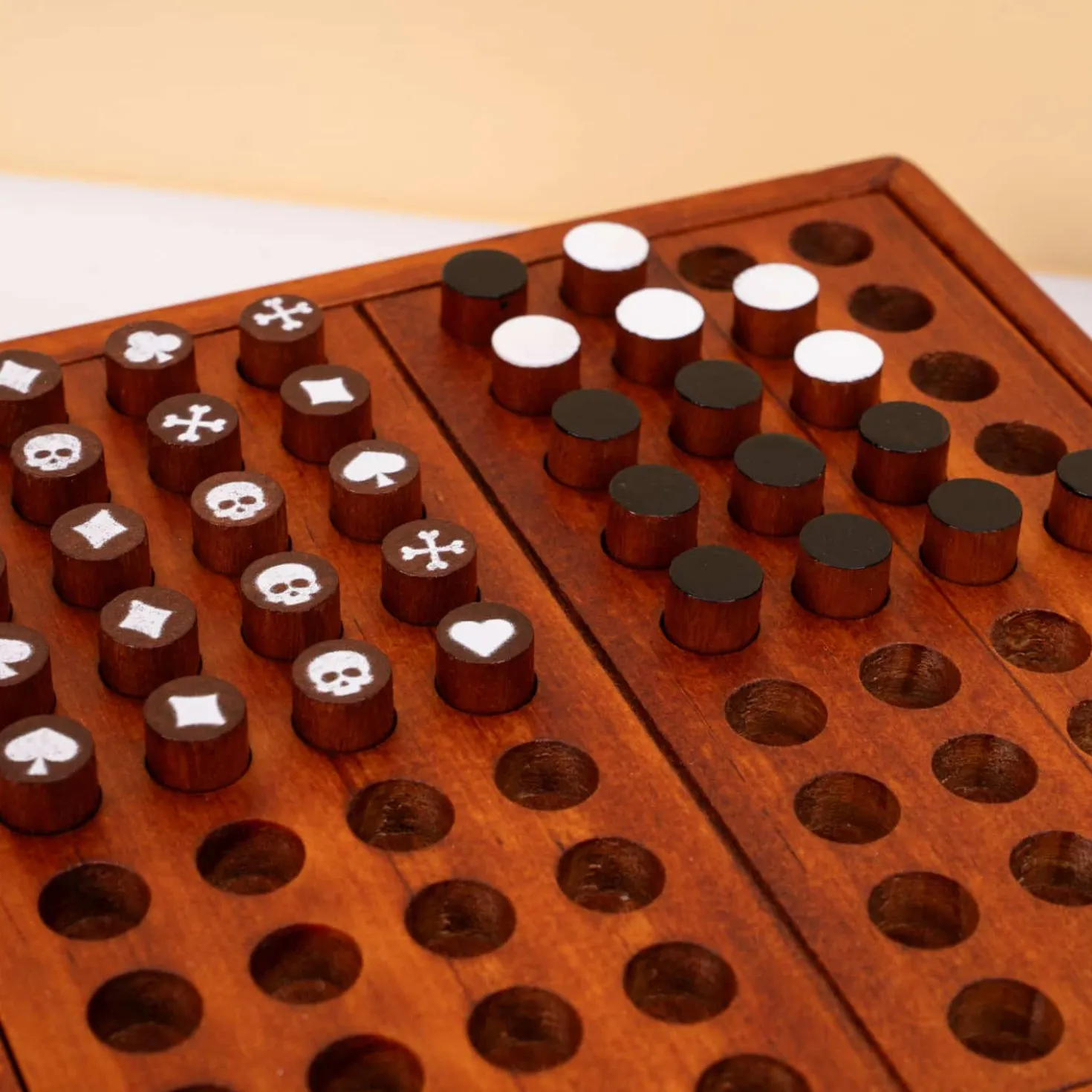 Houten codebreaker spel