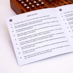 Houten codebreaker spel