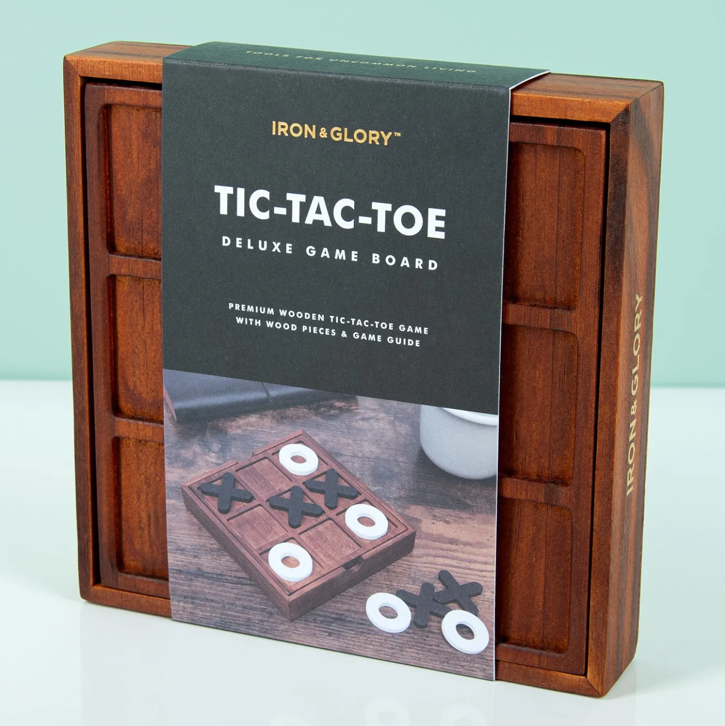 Houten kruisje nulletje spel
